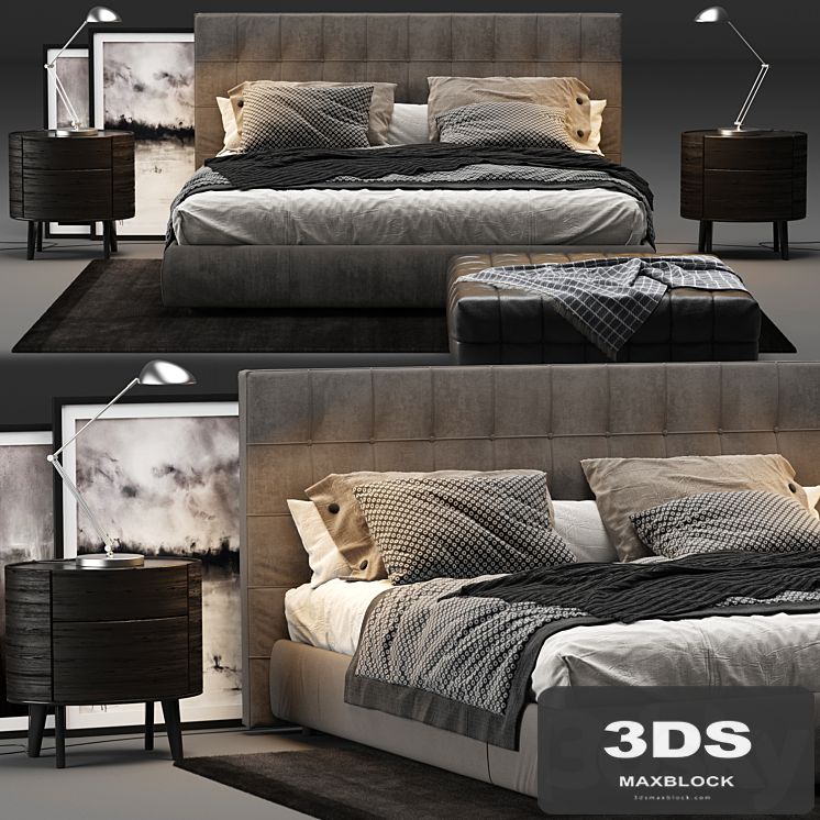 Poliform Arca Bed