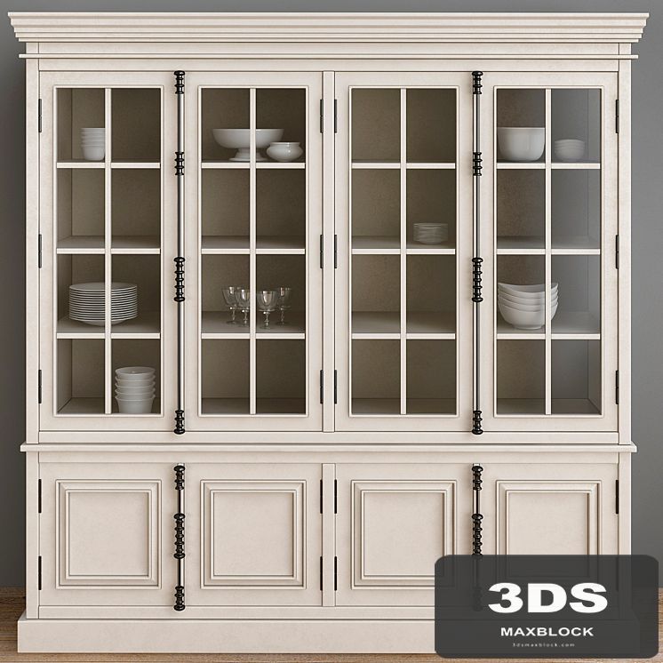 Restoration hardware hutch dining room