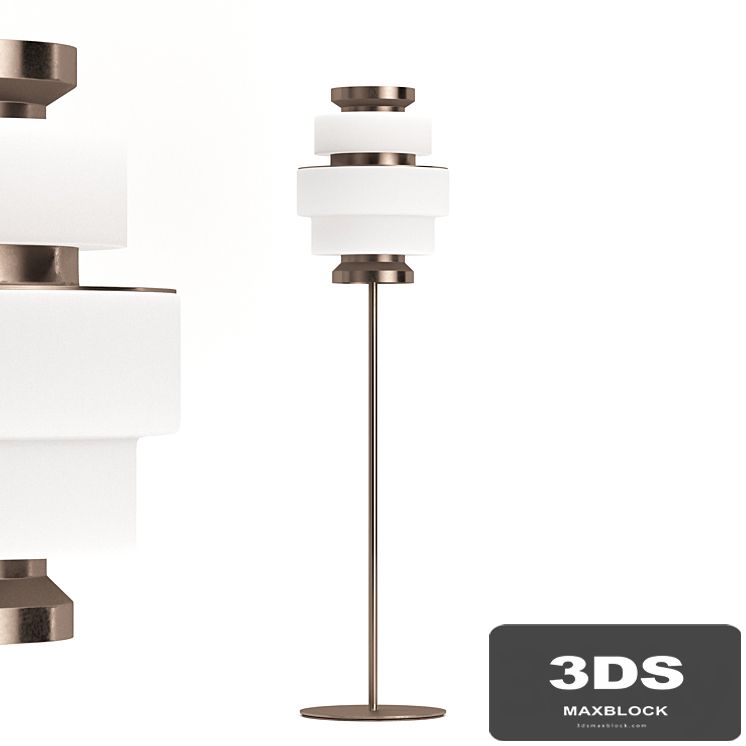 Kèpi floor lamp