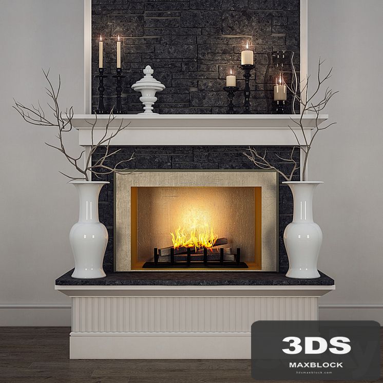 Fireplace set