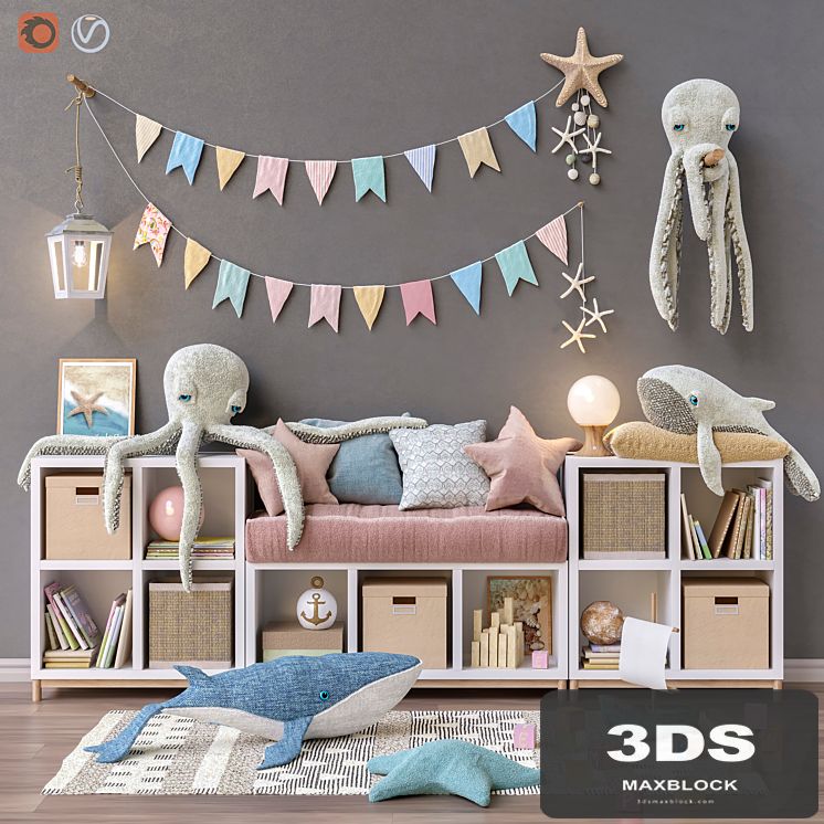 Toys and furniture set 26