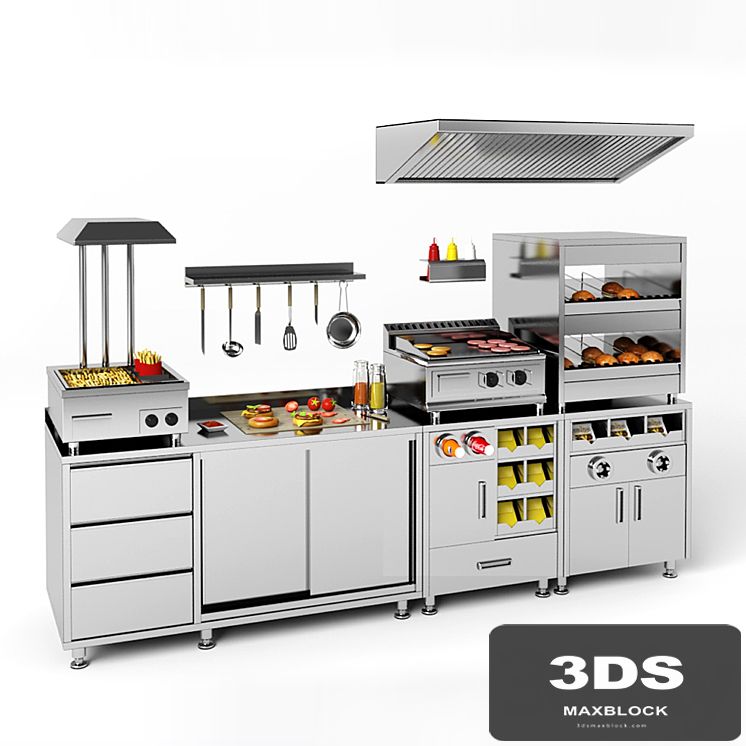 Orest equipment for fast food