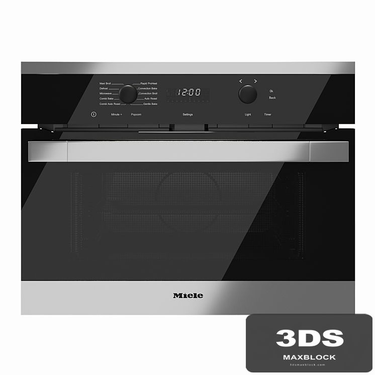 Speed ​​Oven Miele H 6100 6200 BM AM Steel