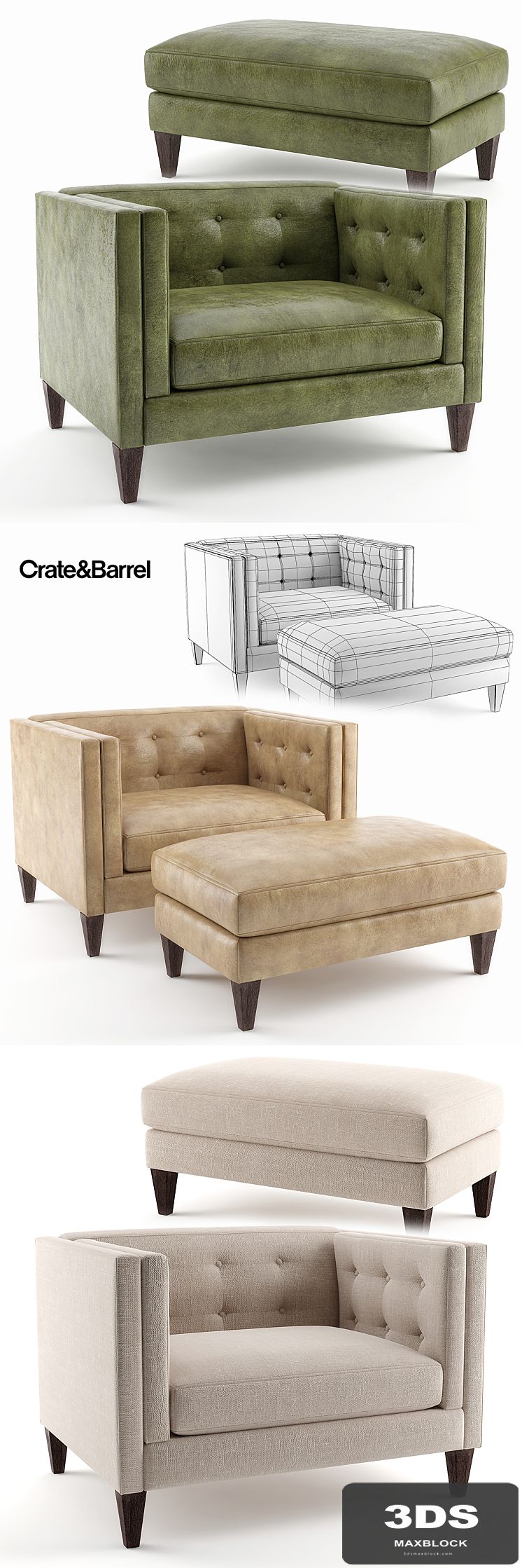 Crate & Barrel Aidan Chair