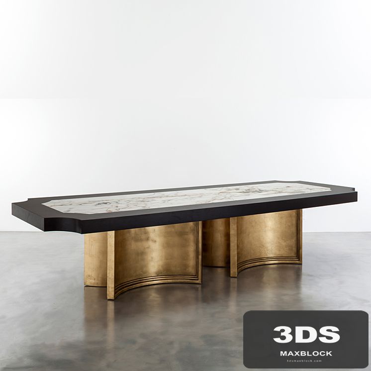 Brussels Grande Pedestal Dining Table