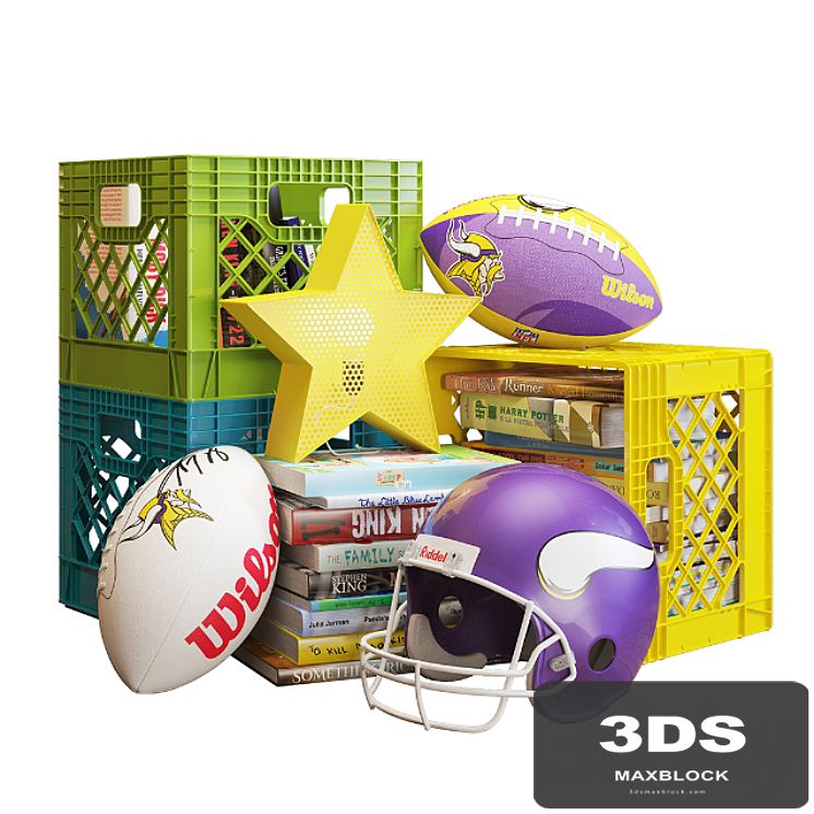 crate & barrel decorative set for children 001