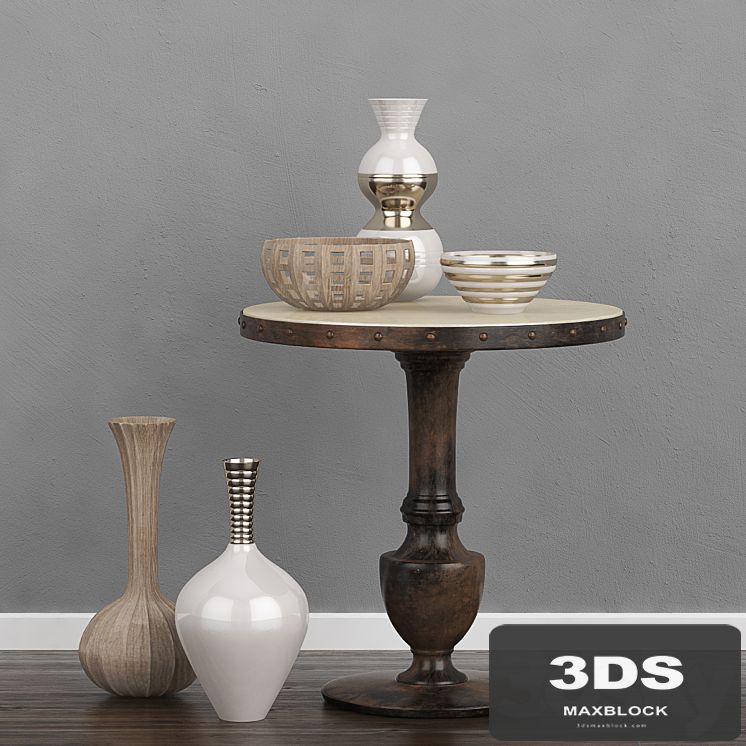 Table with decor
