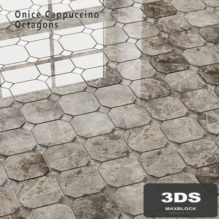 Tile Sicis SiciStone Onice Cappuccino Octagons