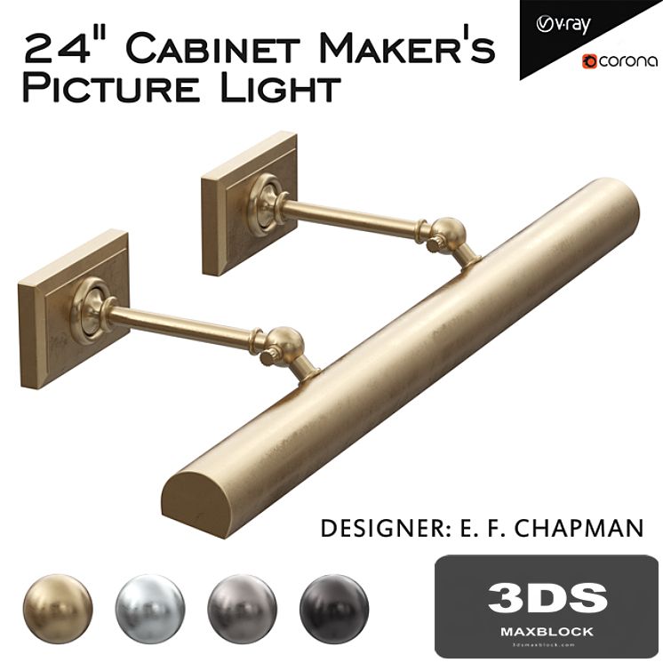 Cabinet Maker's Picture Light