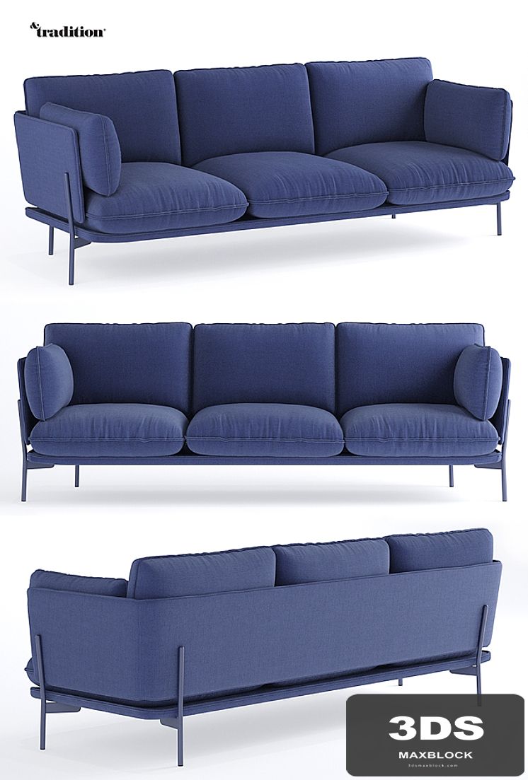 Andtradition cloud 3 Seater sofa