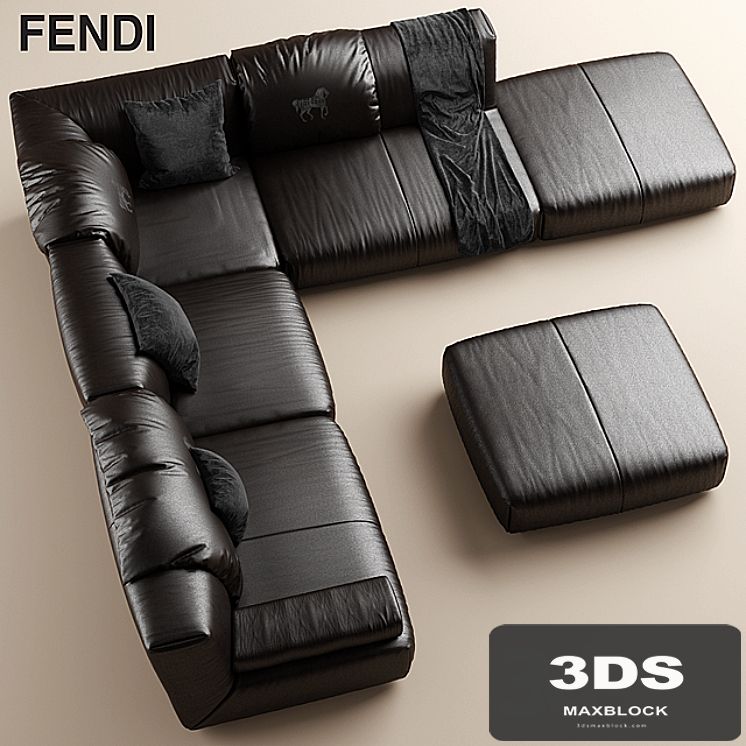 Sofa FENDI CASA Agadir