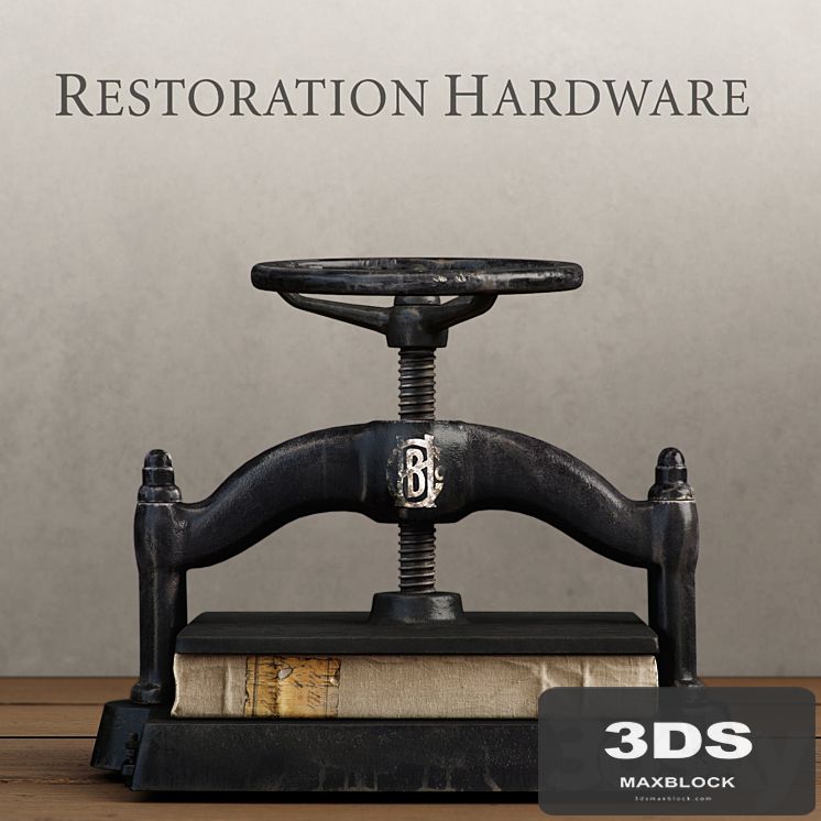 RH / CAST IRON BOOK PRESS