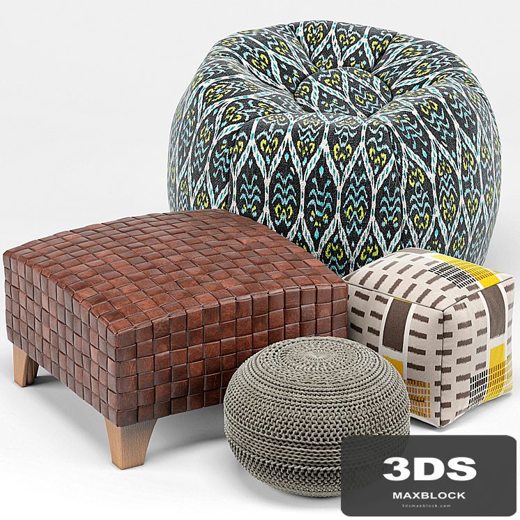Pouf Set 2
