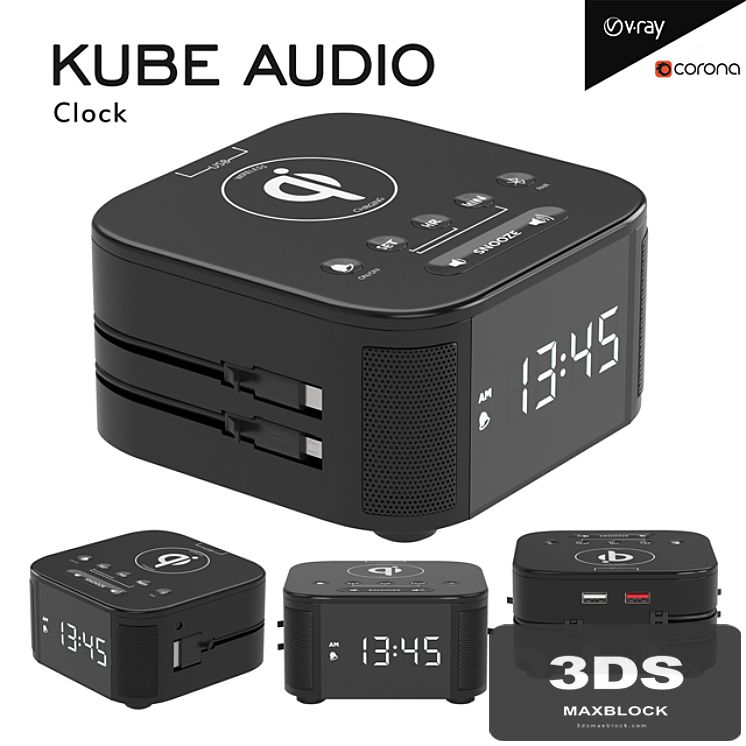 Kube Audio Clock