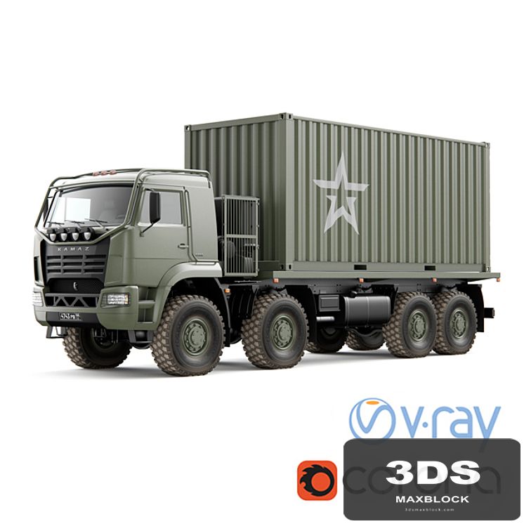 Truck KAMAZ 6560