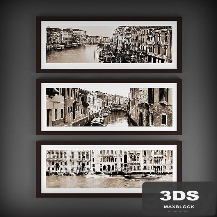 Triptych "Venice"