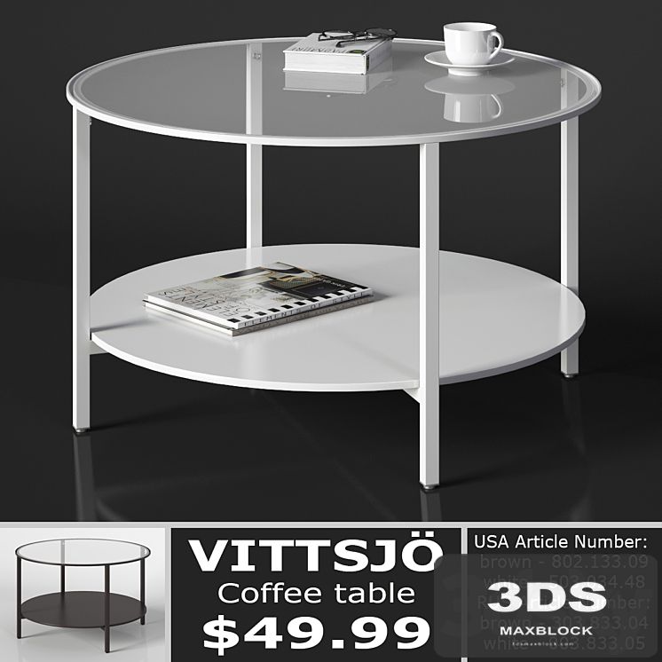 IKEA VITTSJO Coffee table