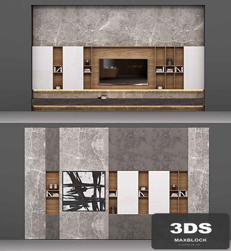 tv wall custom made