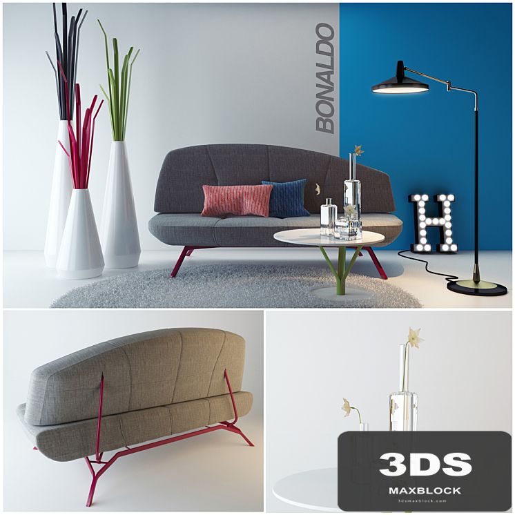 Bonaldo Living Room Set