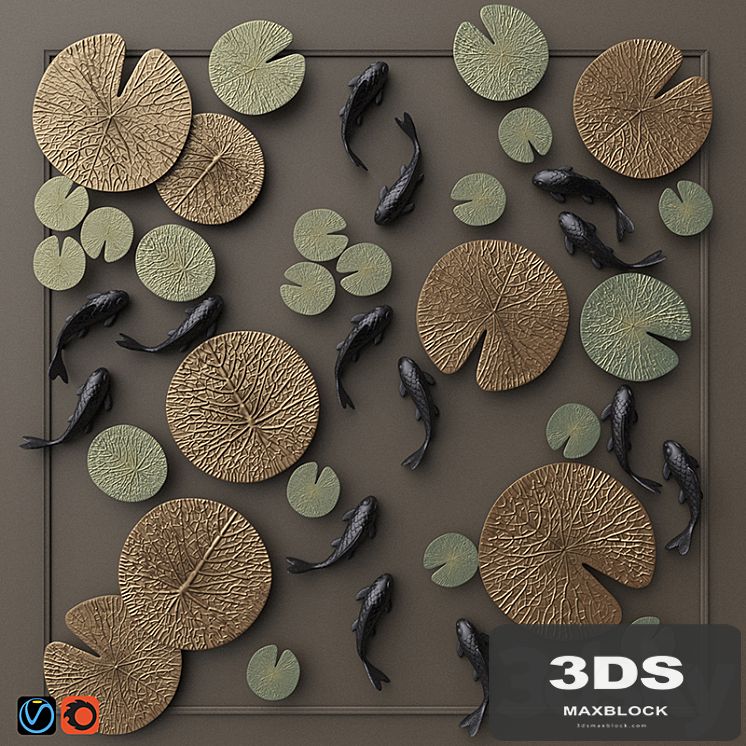 NAGA wall decor set 1