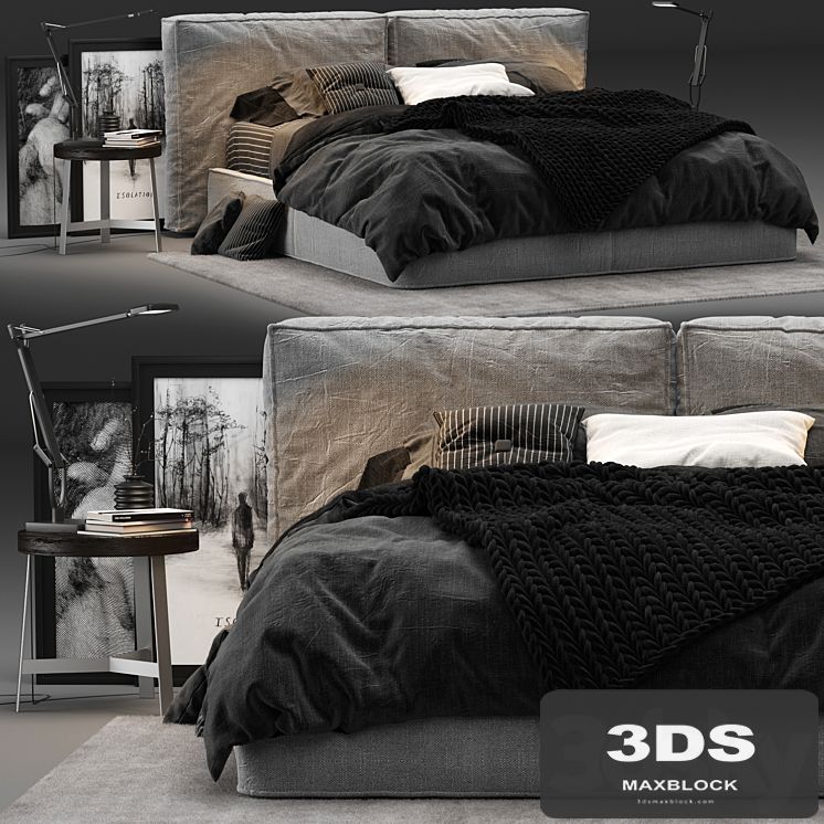 Ditre Italia Flann Bed