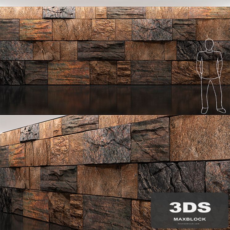wild stone wall
