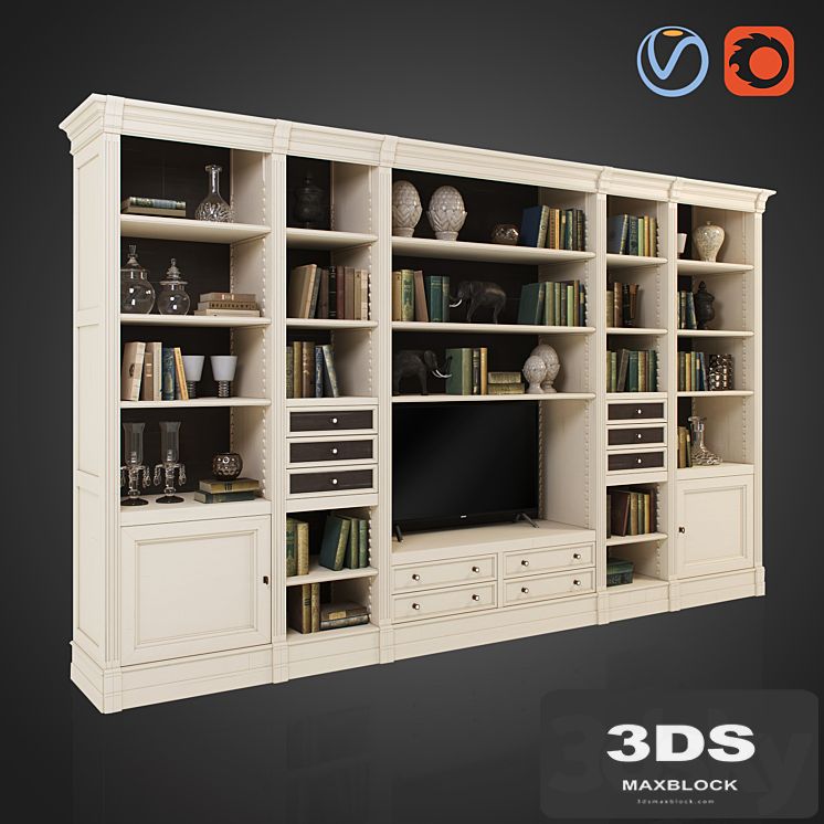 AM Classic - N27 + Decor + 50 classic books + TV