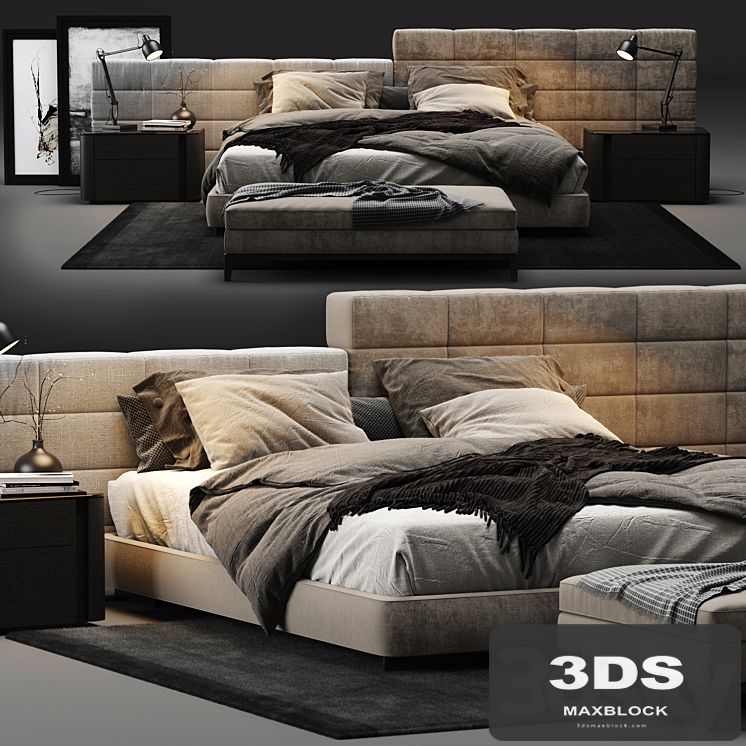 Minotti - Lawrence Bed