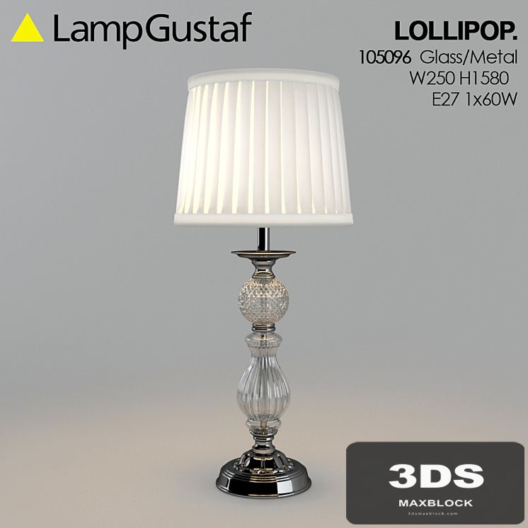Table lamp LampGustaf Lollipop