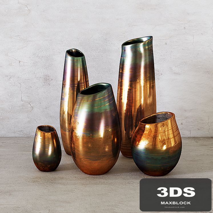 West Elm - Luster Curve Vases
