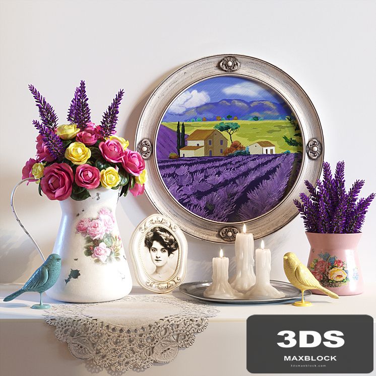 Decorative set Provence