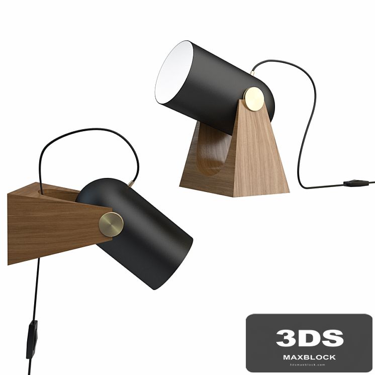 Carronade 260 tablewall lamp