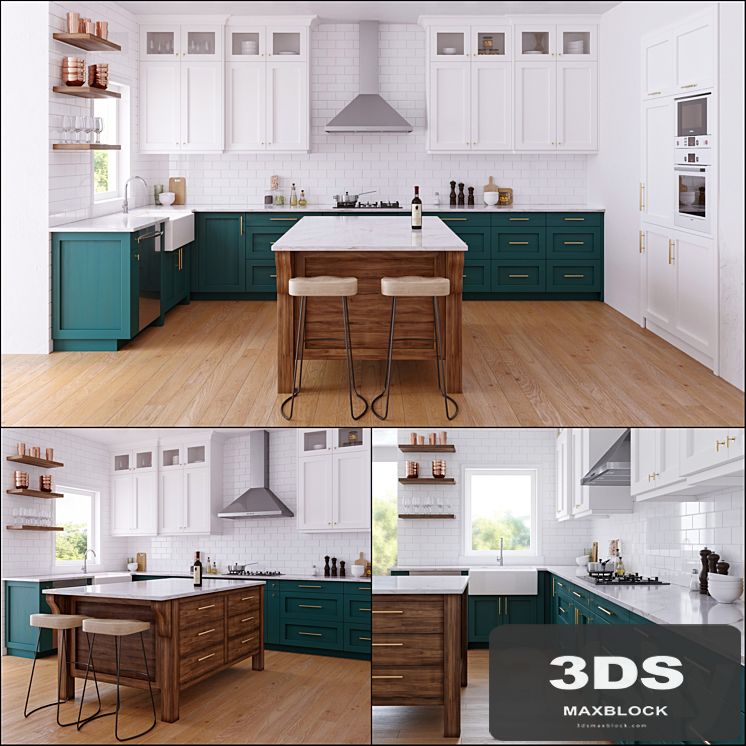 Green kitchen