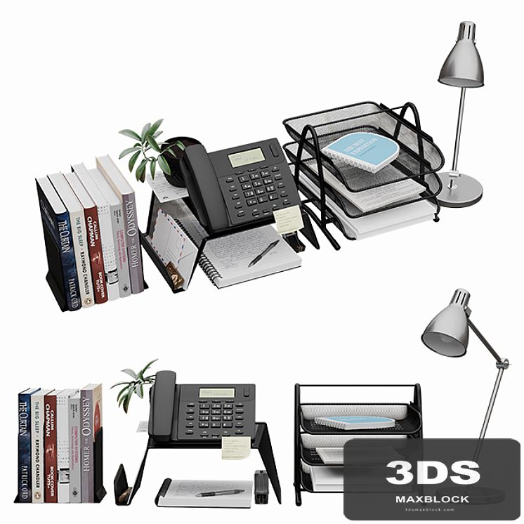Decorative set for desktop