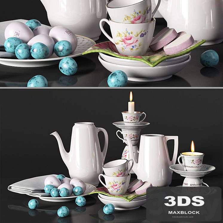 Decorative set Provence, service