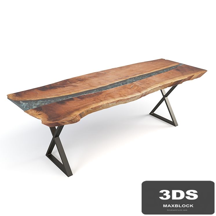Live Edge River Table