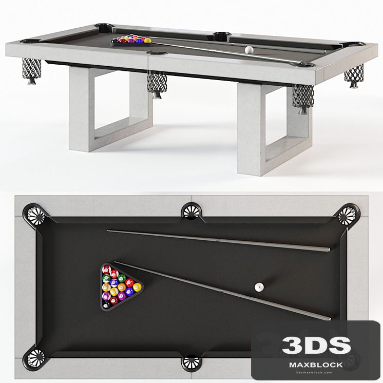 James De Wulf Pool Table