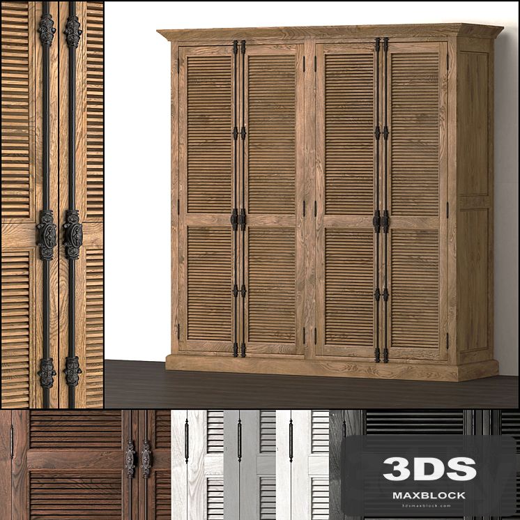 Wardrobe Double SHUTTER DREW