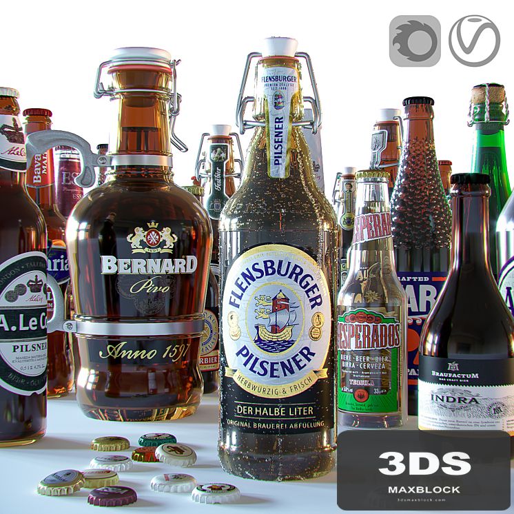 Beer bottles