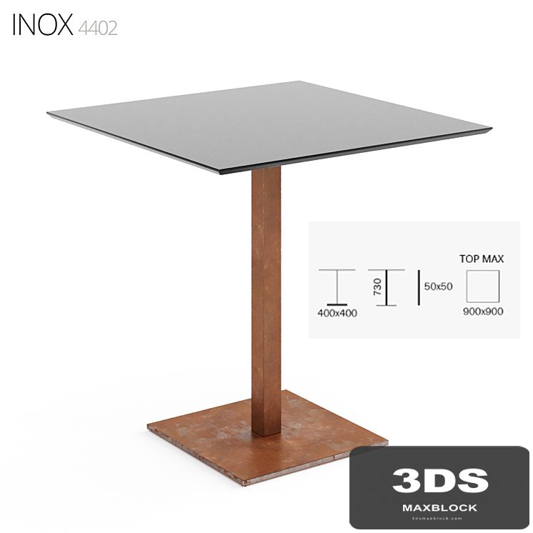 INOX square 4402