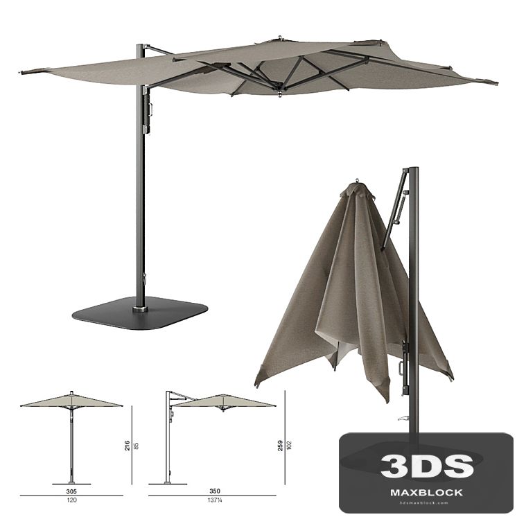 Dedon Square Cantilever