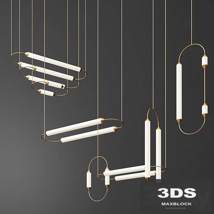 Sculptural Ornamental Lighting from Giopato & Coombes