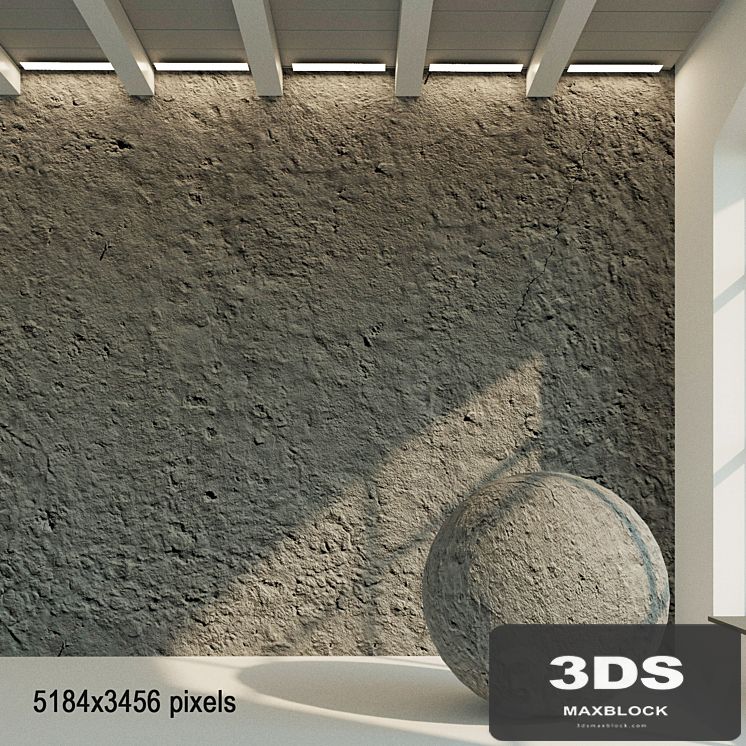 Concrete wall. Old concrete. 48