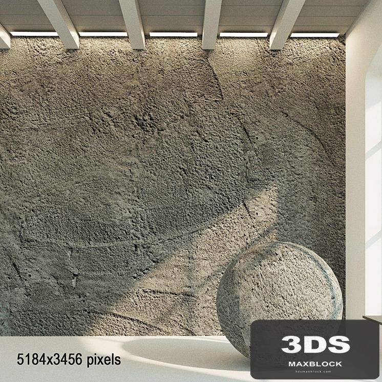 Concrete wall. Old concrete. 50