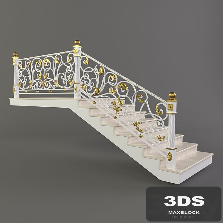 Forged stairs 2