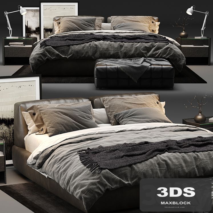 Poliform - Bolton Bed