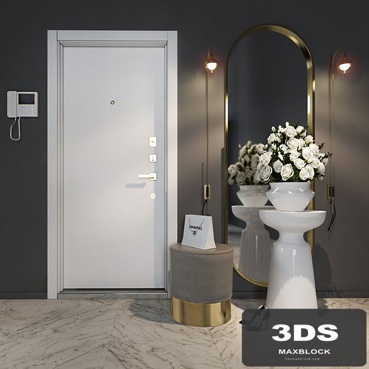 Decorative set in the hallway_1
