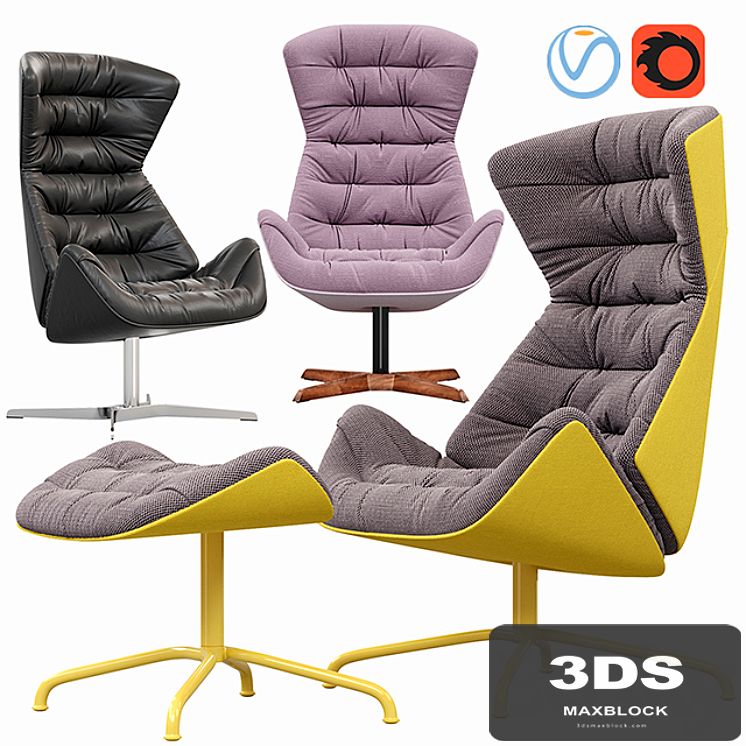 Thonet lounge chair 808