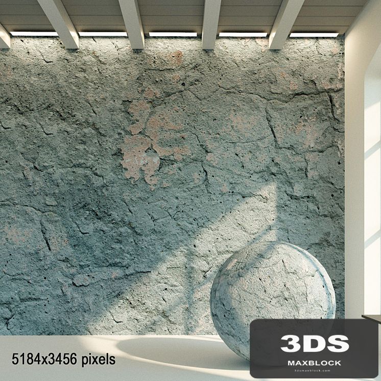 Concrete wall. Old concrete. 55