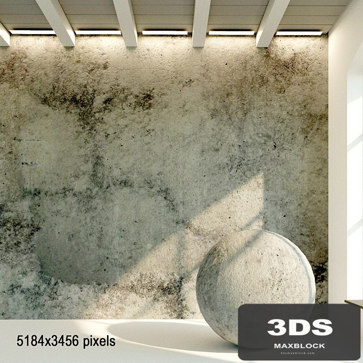 Concrete wall. Old concrete. 58